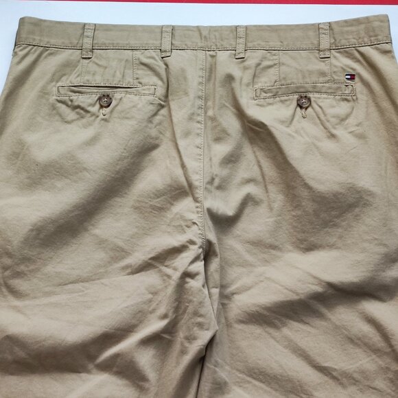 Tommy Hilfiger casual dress pants cream men's size 40x32 - Picture 4 of 13